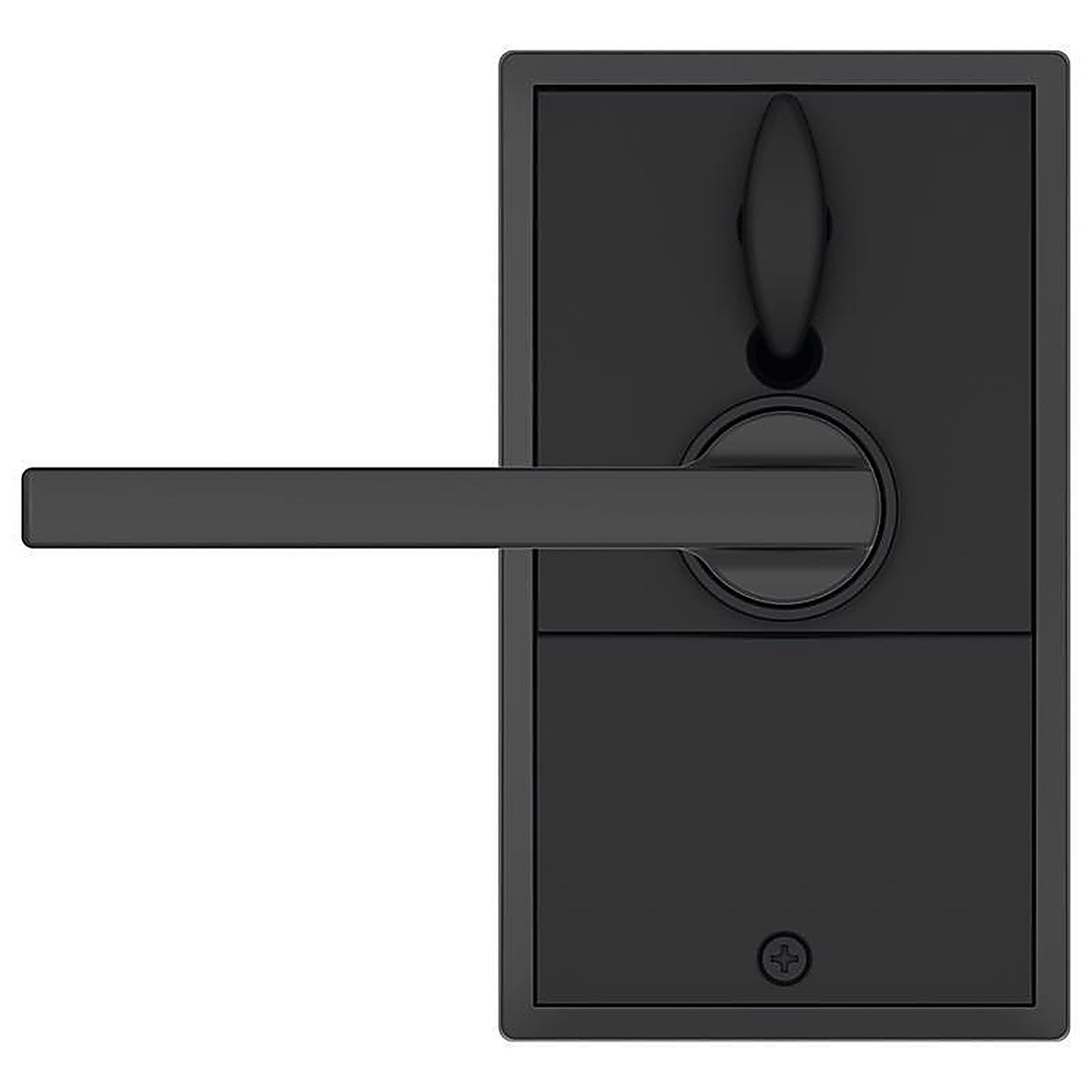 Schlage - FE695VCEN622LAT - Matte Black Metal Touchscreen Lever