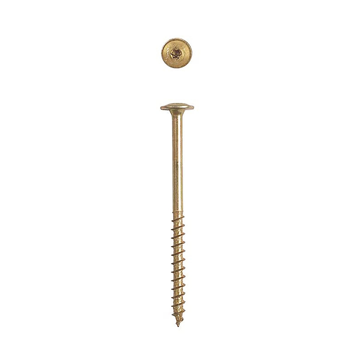 Spax - 4281020500754 - Multi-Material No. 10 In. X 3 In. L T-20+ Wafer Head Serrated Construction Screws