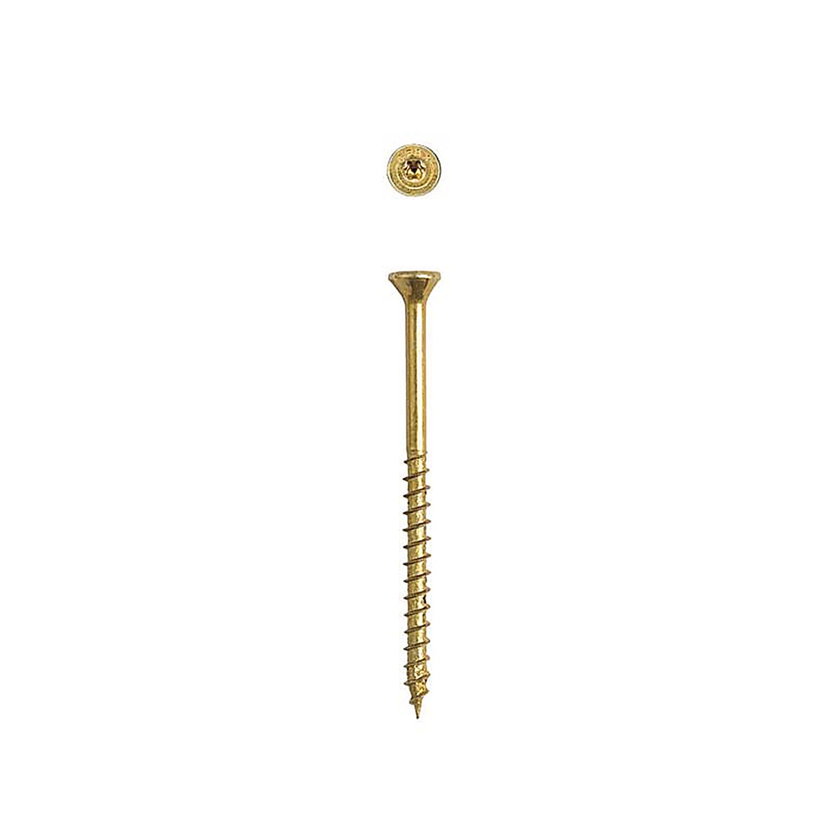 Spax - 4191020450604 - Multi-Material No. 9 In. X 2-1/2 In. L T-20+ Flat Head Serrated Construction Screws