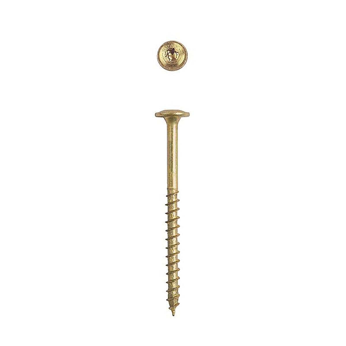 Spax - 4281020400504 - Multi-Material No. 8 In. X 2 In. L T-20+ Wafer Head Serrated Construction Screws