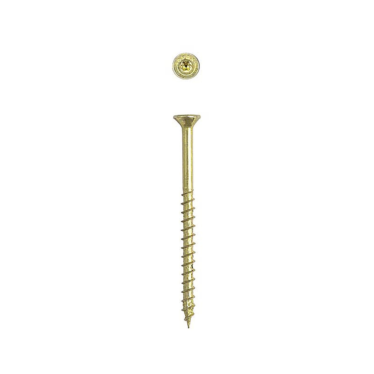 Spax - 4191020400504 - Multi-Material No. 8 In. X 2 In. L T-20+ Flat Head Serrated Construction Screws