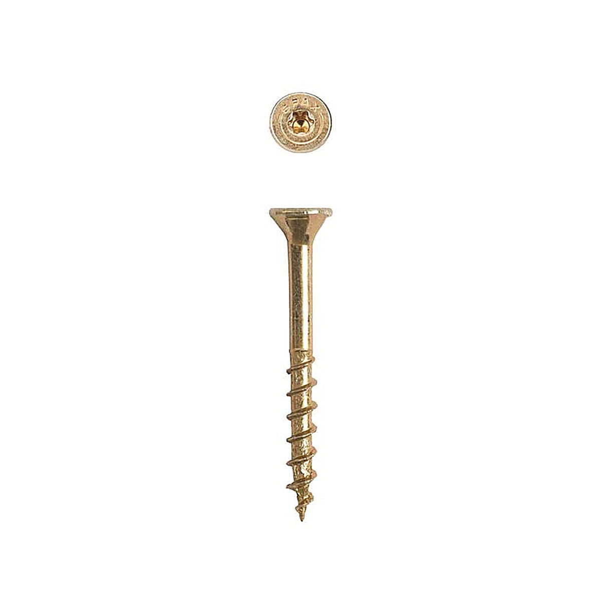 Spax - 4191020400404 - Multi-Material No. 8 In. X 1-1/2 In. L T-20+ Flat Head Serrated Construction Screws