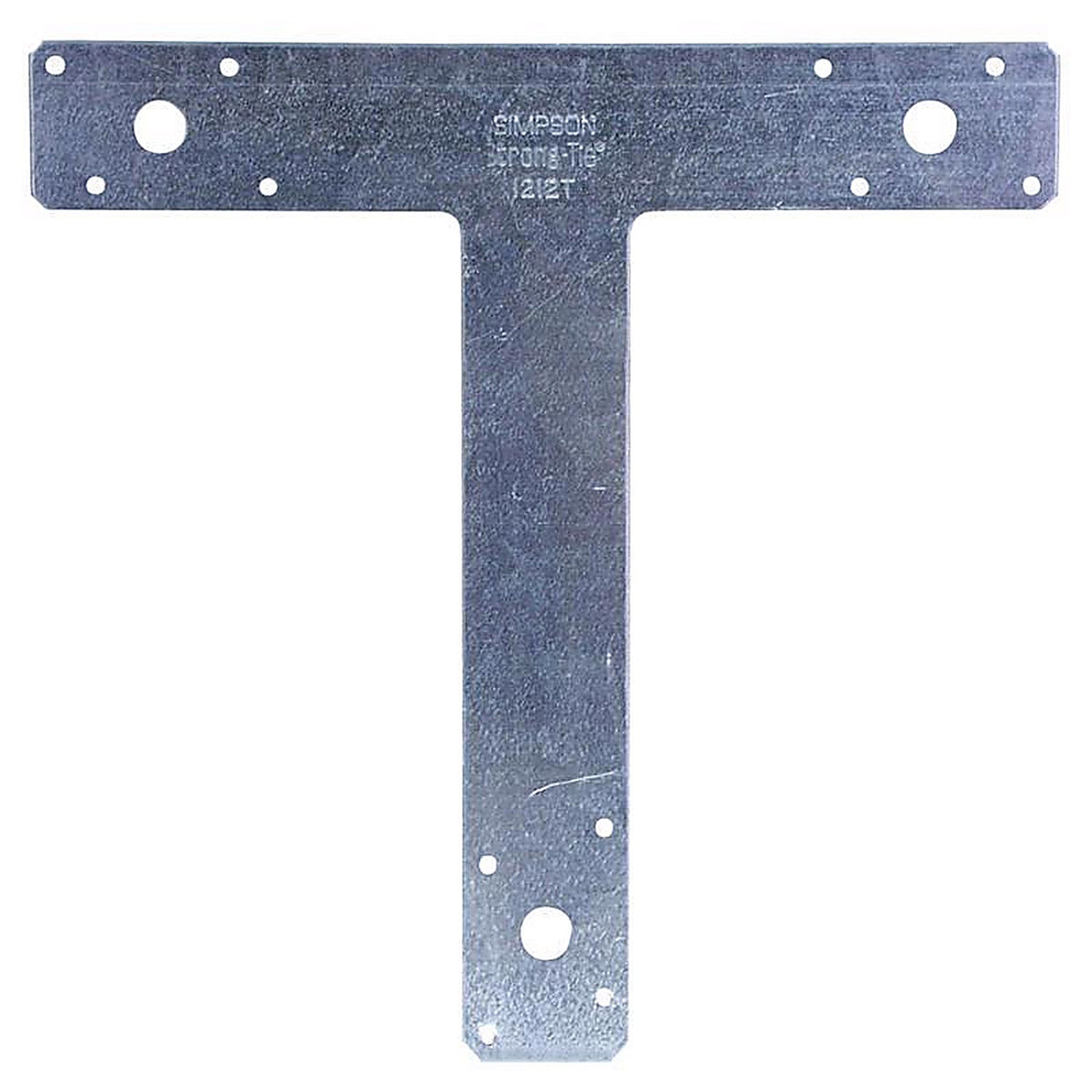 Simpson Strong-Tie - 1212T - 12 In. H X 12 In. W 14 Ga. Galvanized Steel T Strap