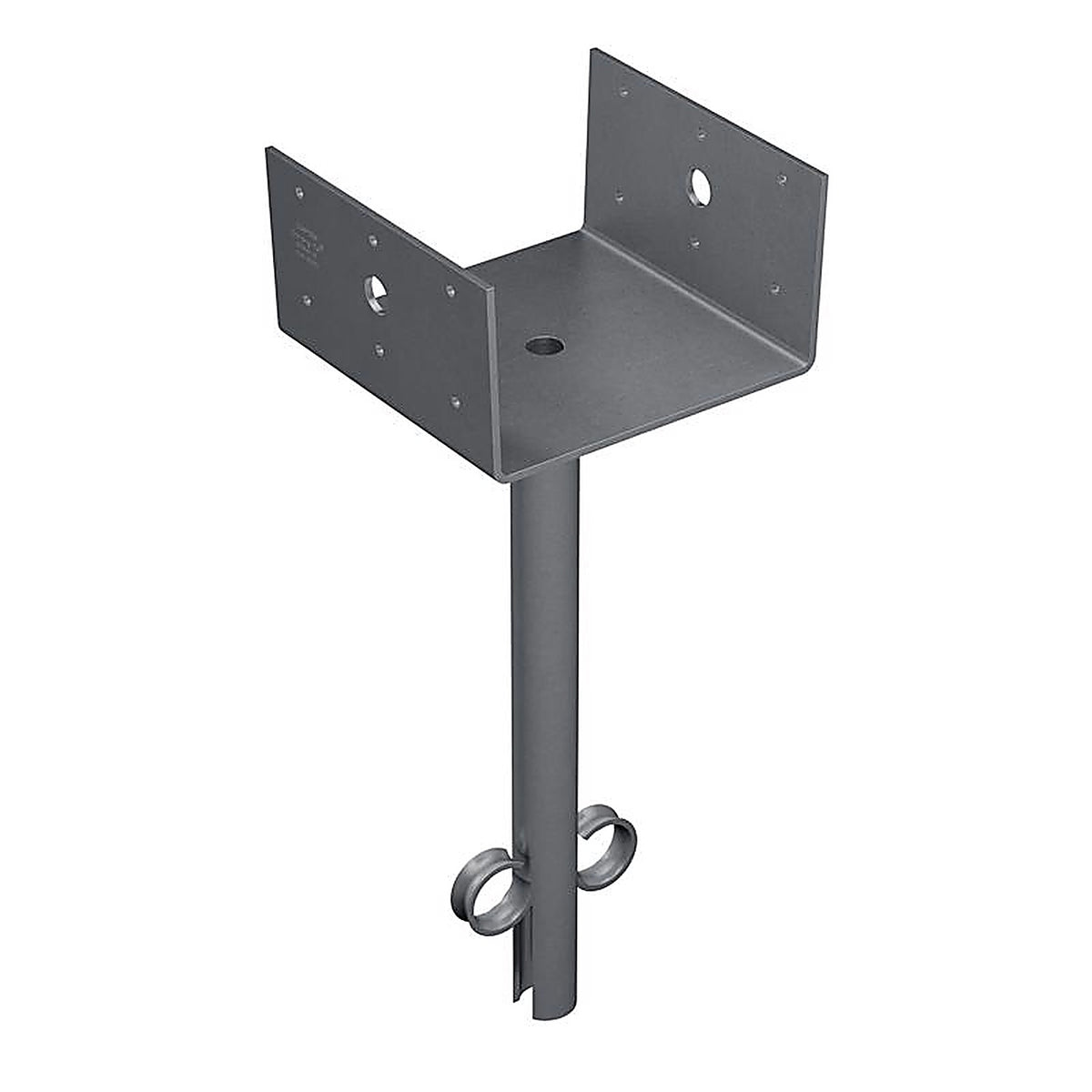 Simpson Strong-Tie - EPB66 - 3 In. H X 6 In. W 12 Ga. Galvanized Steel Elevated Post Base