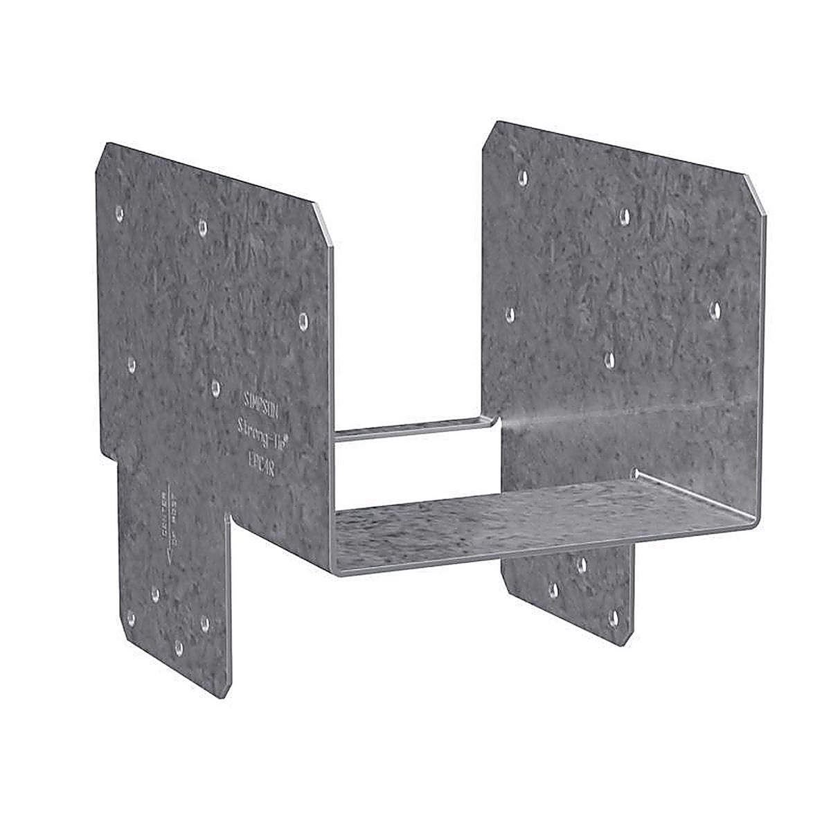 Simpson Strong-Tie - EPC4Z - Zmax 4.7 In. H X 3.53 In. W 16 Ga. Galvanized Steel End Post Cap