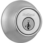 Kwikset - 96650-511 - Smartkey Security Satin Chrome Metal Double Cylinder Deadbolt
