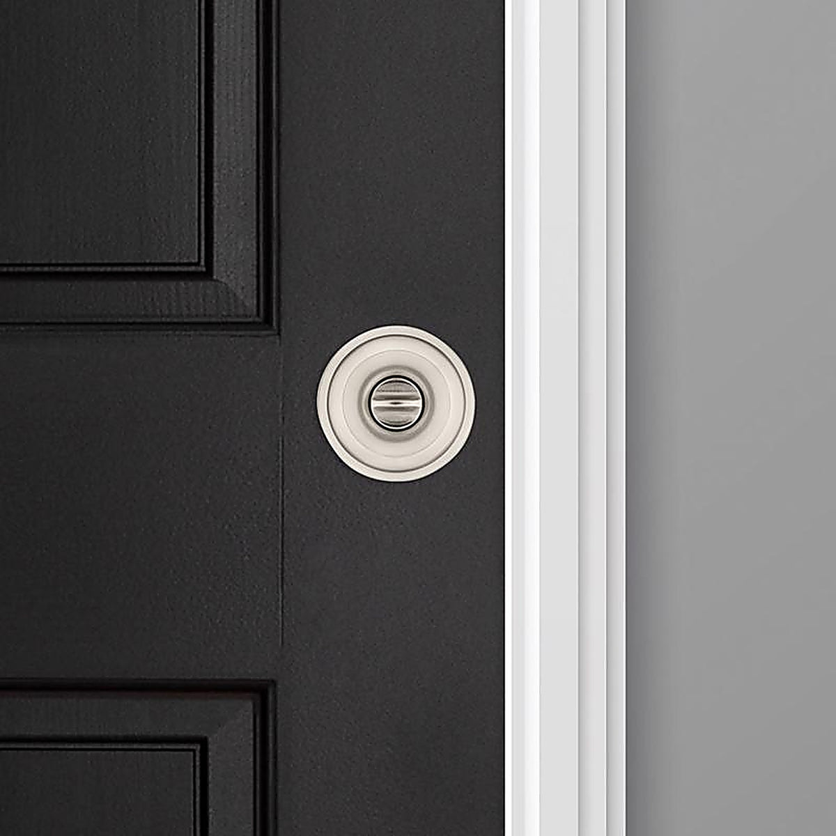 Kwikset - 94002-954 - Smartkey Security Satin Nickel Entry Knob Kw1 2-3/4 In.