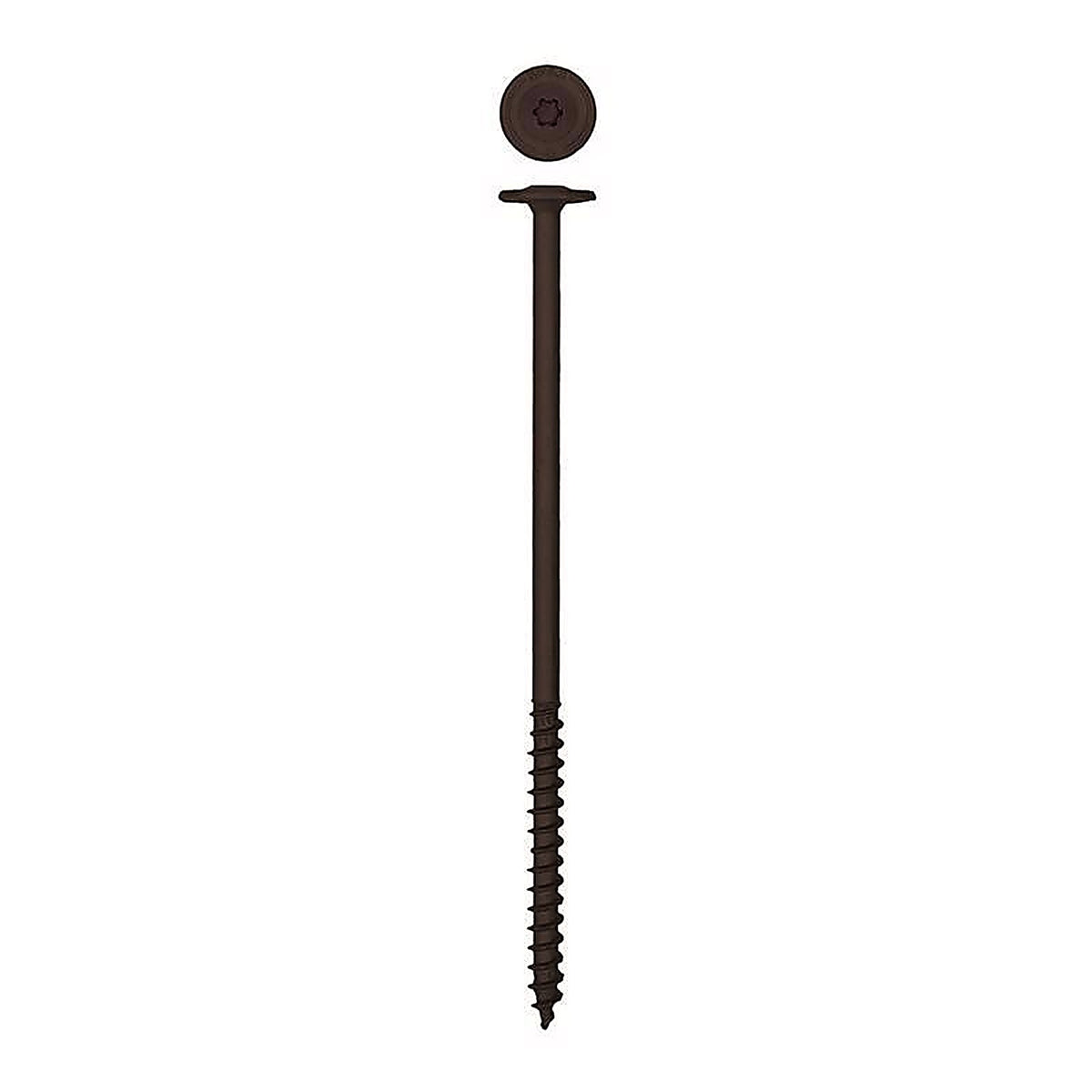 Spax - 4581820701527 - Powerlags 1/4 In. X 6 In. L Washer High Corrosion Resistant Carbon Steel Lag Screw 1 Pack
