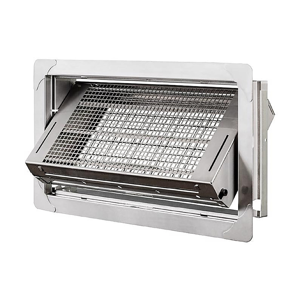 Smart Vent - 1540-510 - 8 In. H X 16 In. W Silver Stainless Steel Flood Vent