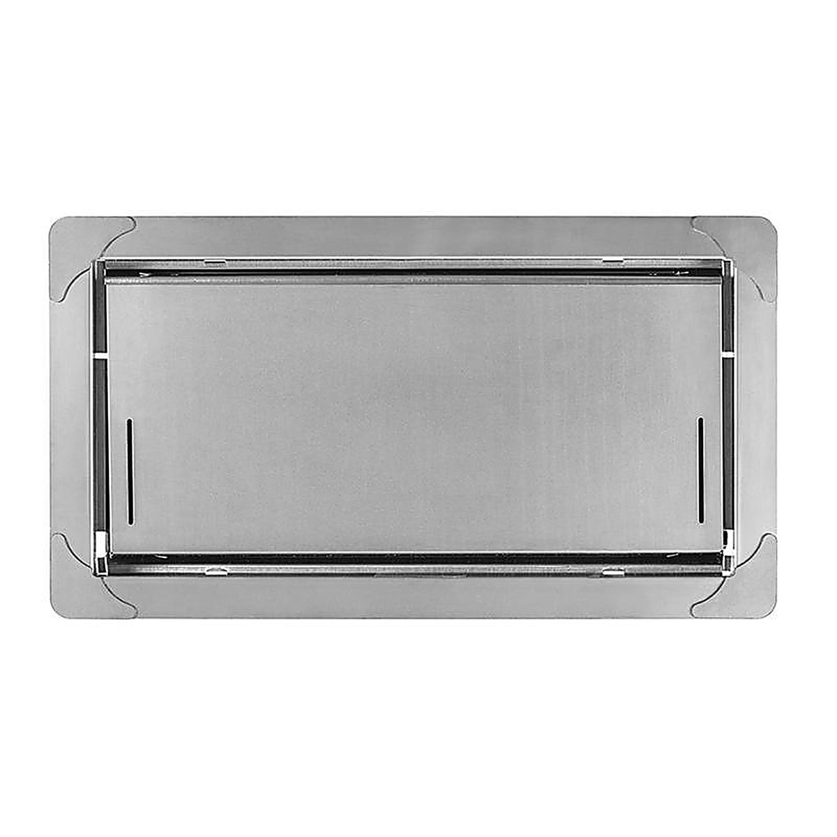 Smart Vent - 1540-520 - 8 In. H X 16 In. W Silver Stainless Steel Flood Vent