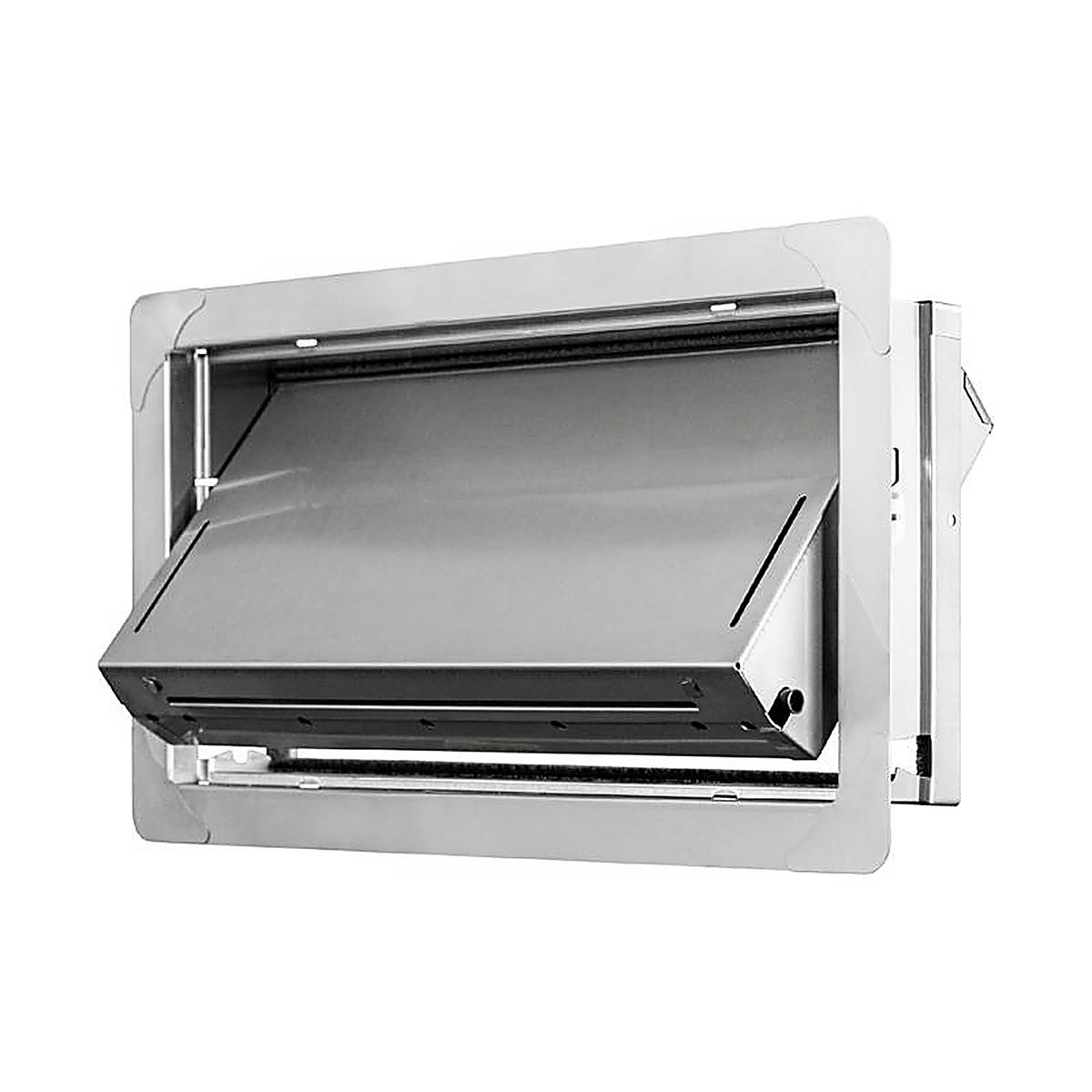 Smart Vent - 1540-520 - 8 In. H X 16 In. W Silver Stainless Steel Flood Vent