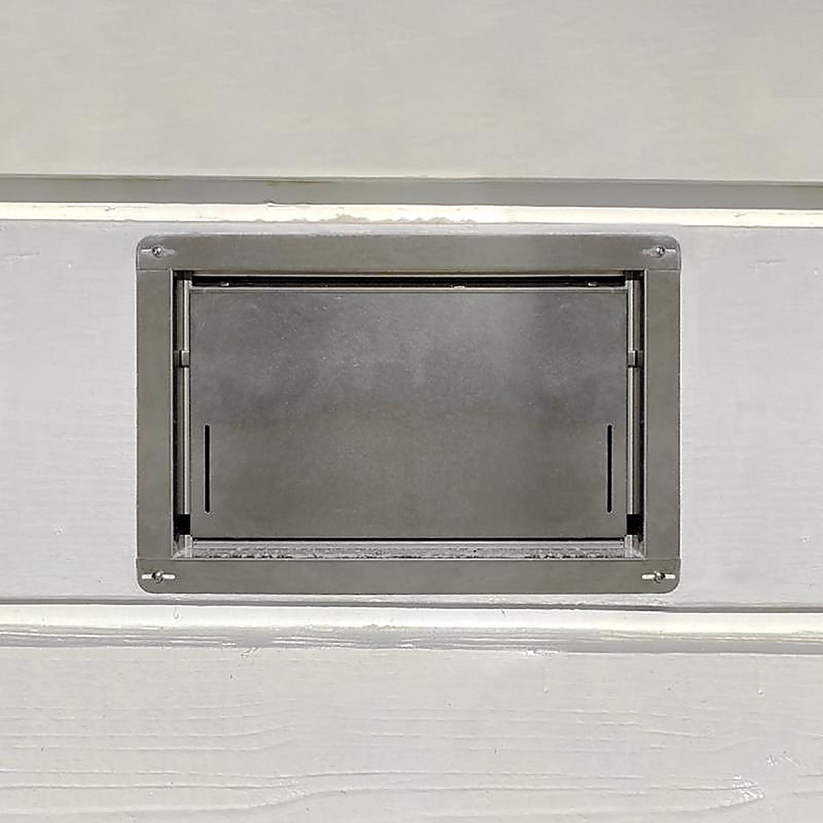 Smart Vent - 1540-570 - 8.5 In. H X 14.5 In. W Silver Stainless Steel Flood Vent
