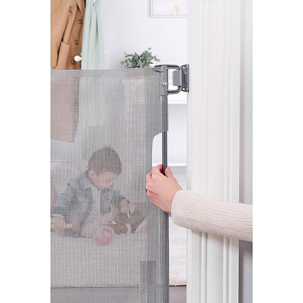 Regalo - 1850 G - White 30 In. H X 50 In. W Plastic Safety Gate