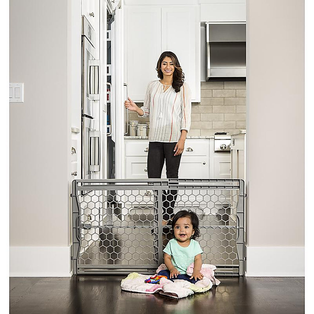Regalo - 0722 - Gray 23 In. H X 42 In. W Plastic Expand Gate