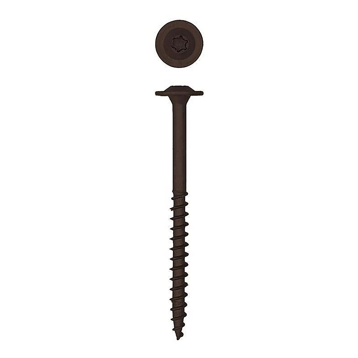 Spax - 4581820801007 - Powerlags 5/16 In. X 4 In. L Washer High Corrosion Resistant Carbon Steel Lag Screw 1 Pack