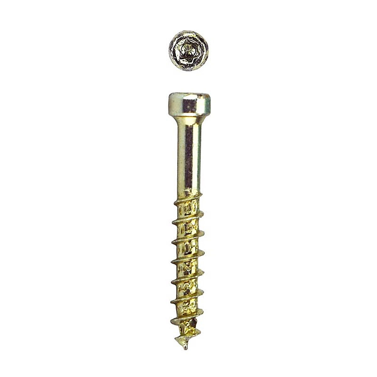 Spax - 42318704003268 - Powertrim No. 8 In. X 1-1/4 In. L Star Round Head Serrated Trim Screws
