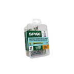 Spax - 42318704006068 - Powertrim No. 8 In. X 2-1/2 In. L Star Round Head Serrated Trim Screws