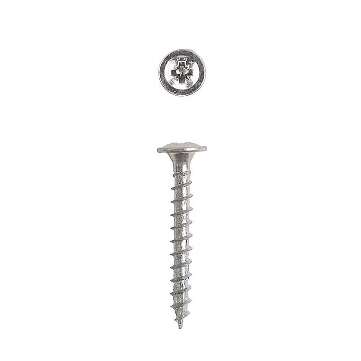 Spax - 4281010400302 - No. 8 X 1-1/4 In. L Phillips/Square Zinc-Plated Serrated Multi-Material Screw 30 Pack