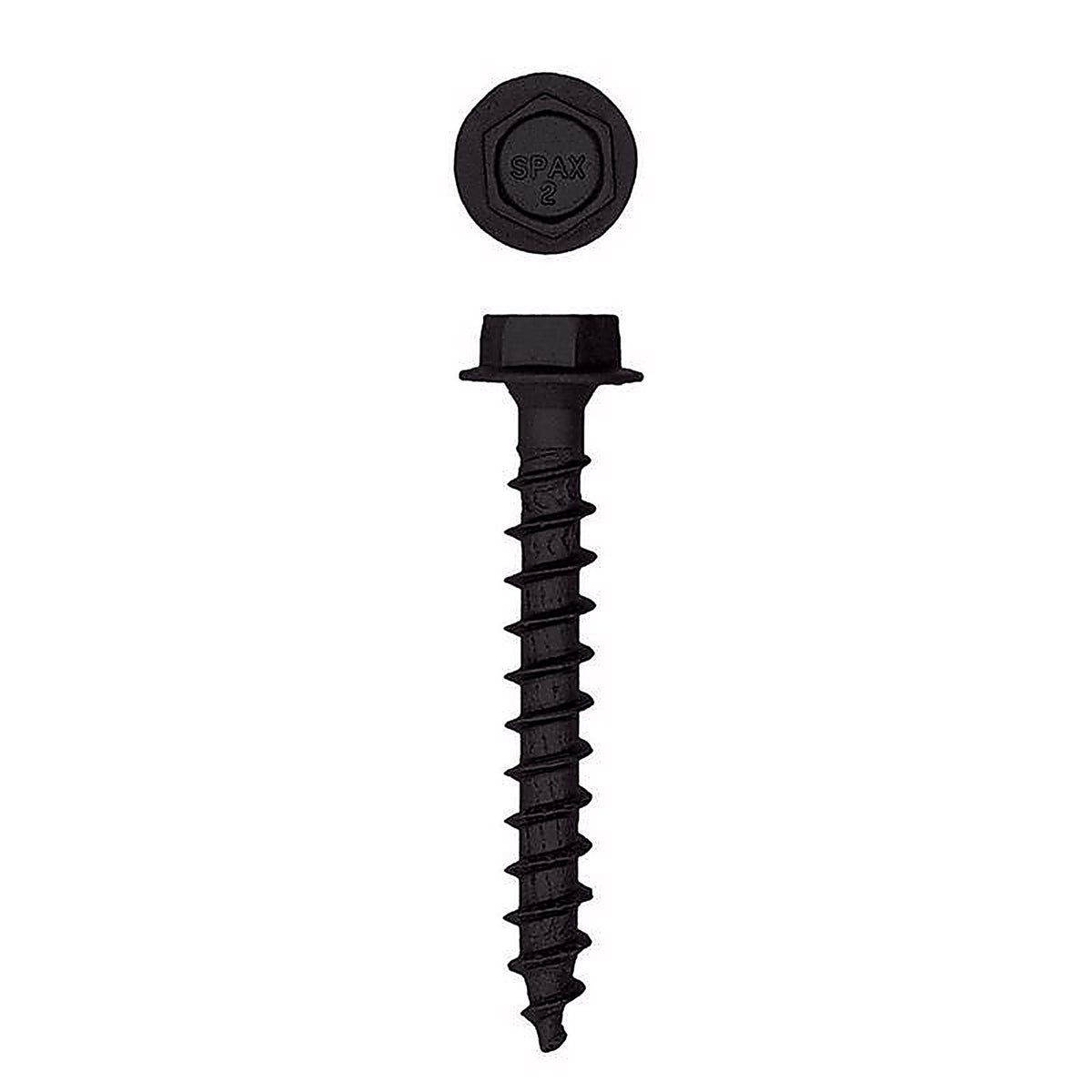 Spax - 45718207005043 - Powerlags 1/4 In. X 2 In. L Washer High Corrosion Resistant Carbon Steel Lag Screw 12 Pack