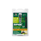 Spax - 45718207007543 - Powerlags 1/4 In. X 3 In. L Washer High Corrosion Resistant Carbon Steel Lag Screw 12 Pack