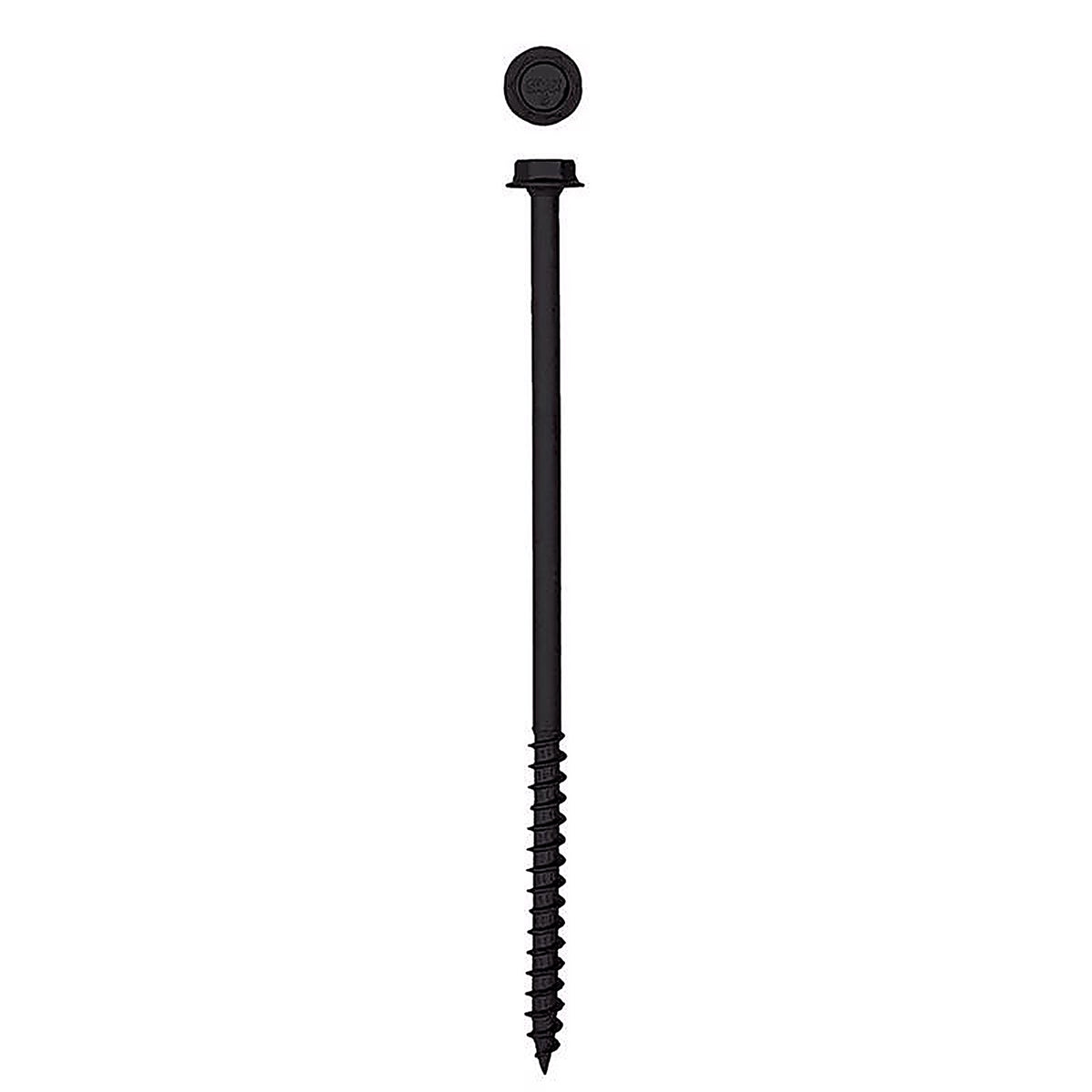 Spax - 45718207015243 - Powerlags 1/4 In. In. X 6 In. L HEX Drive HEX Washer Head Serrated Structural Screws
