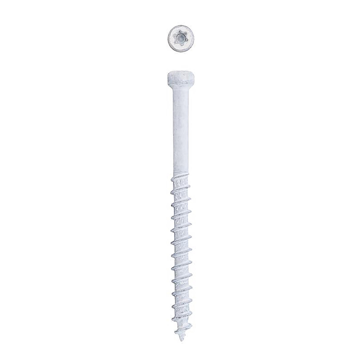 Spax - 42318304005068 - Powertrim No. 8 Label X 2 In. L Star Trim Head Serrated Trim Screws