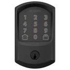 Schlage - BE489WBVGRW622 - Encode Matte Black Metal Wi-Fi Deadbolt