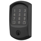 Schlage - BE489WBVGRW622 - Encode Matte Black Metal Wi-Fi Deadbolt
