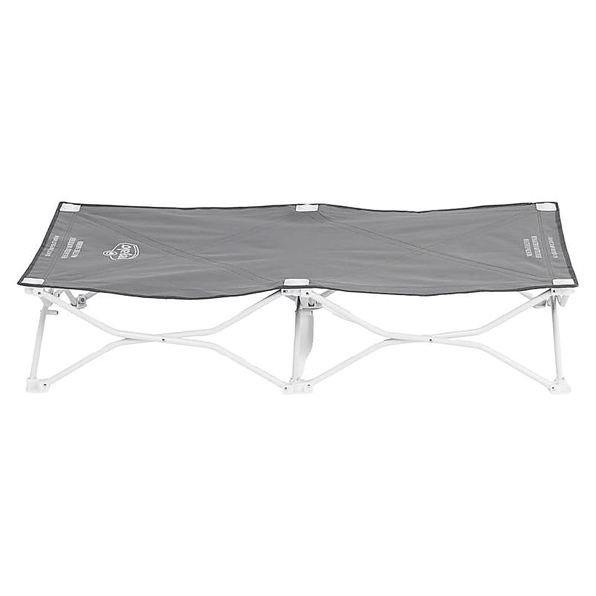 Regalo - 5003 - My Cot Gray Metal Toddler Bed 1 Pack