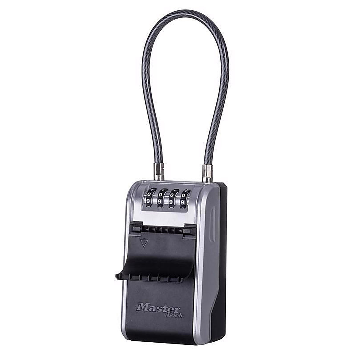 Master Lock - 5482D - 5.2 In. H X 3.4 In. W X 5.2 In. L Metal 4-Digit Combination Lock Box