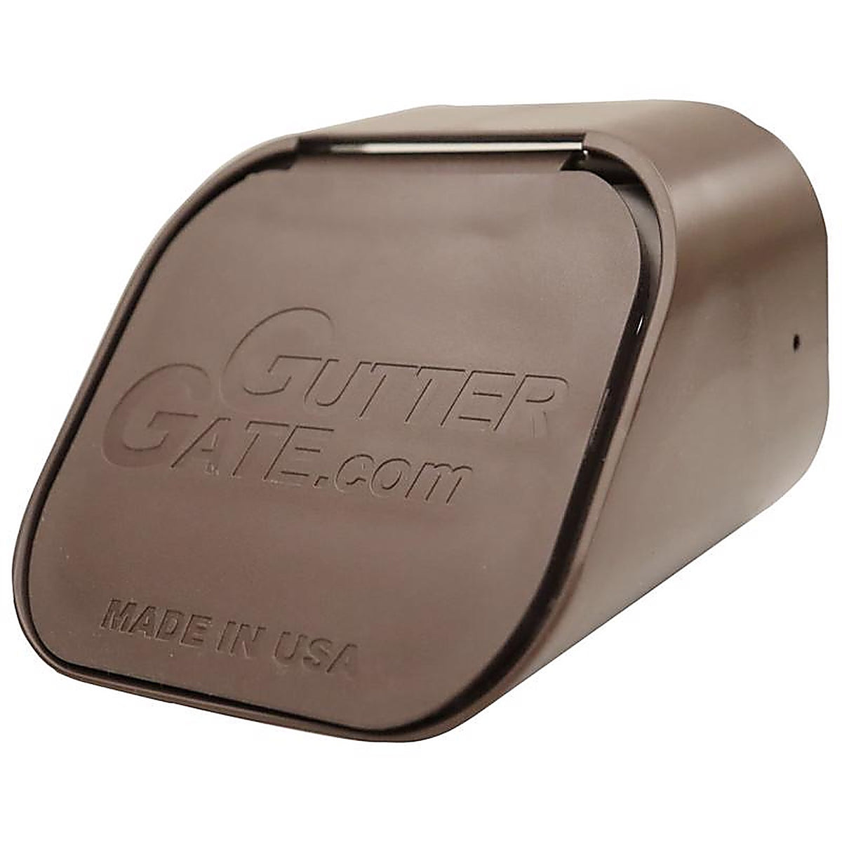Guttergate - GG3X4A-BROWN - 3 In. H X 3 In. W X 4 In. L Brown Plastic Rectangular Downspout Adapter