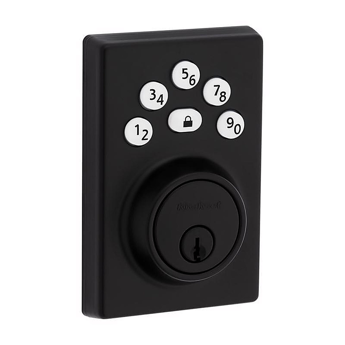 Kwikset - 992400-005 - Powerbolt Matte Black Zinc Electronic Deadbolt