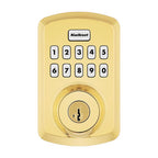 Kwikset - 992500-001 - Powerbolt Polished Brass Zinc Electronic Deadbolt