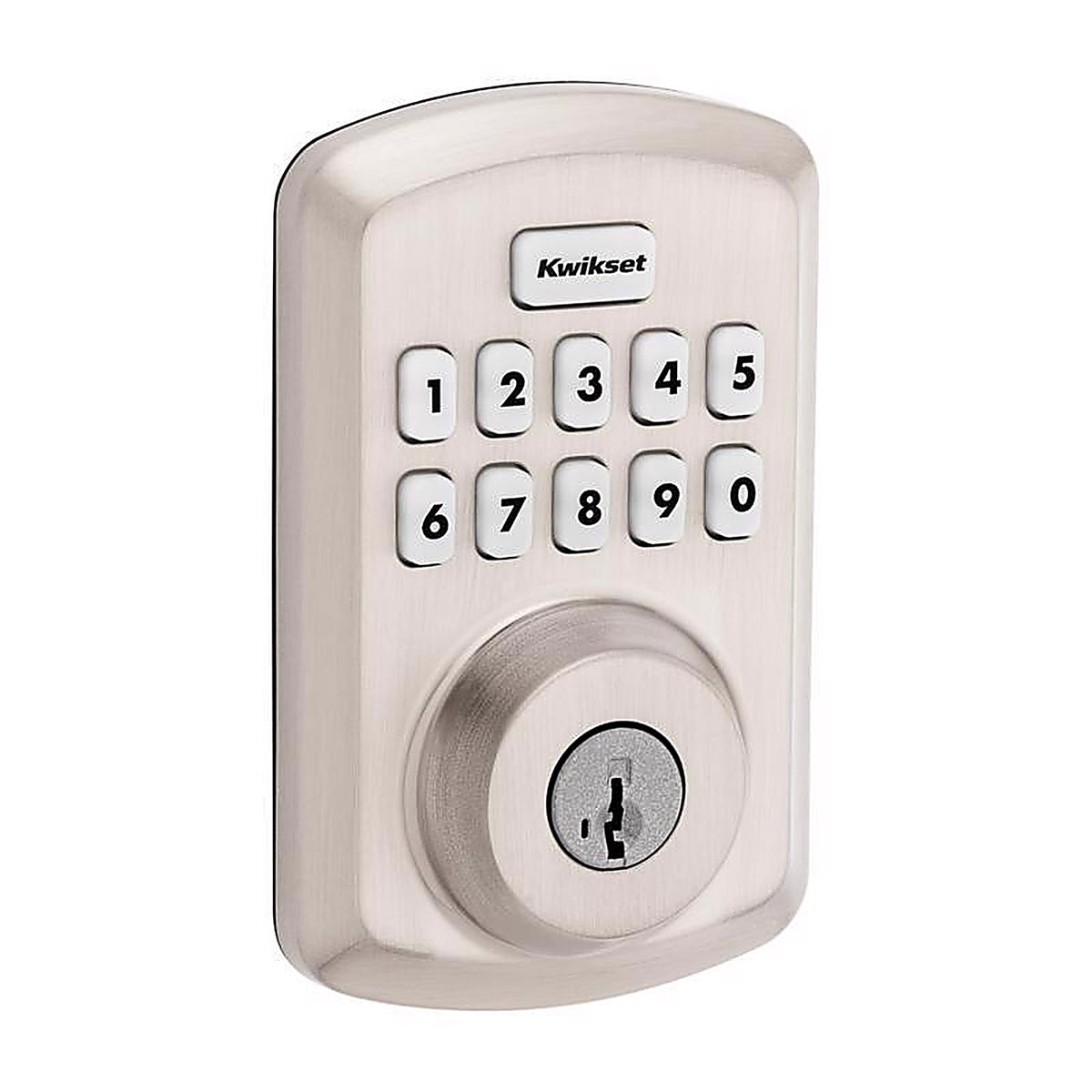 Kwikset - 992500-002 - Smartcode Satin Nickel Zinc Electronic Deadbolt