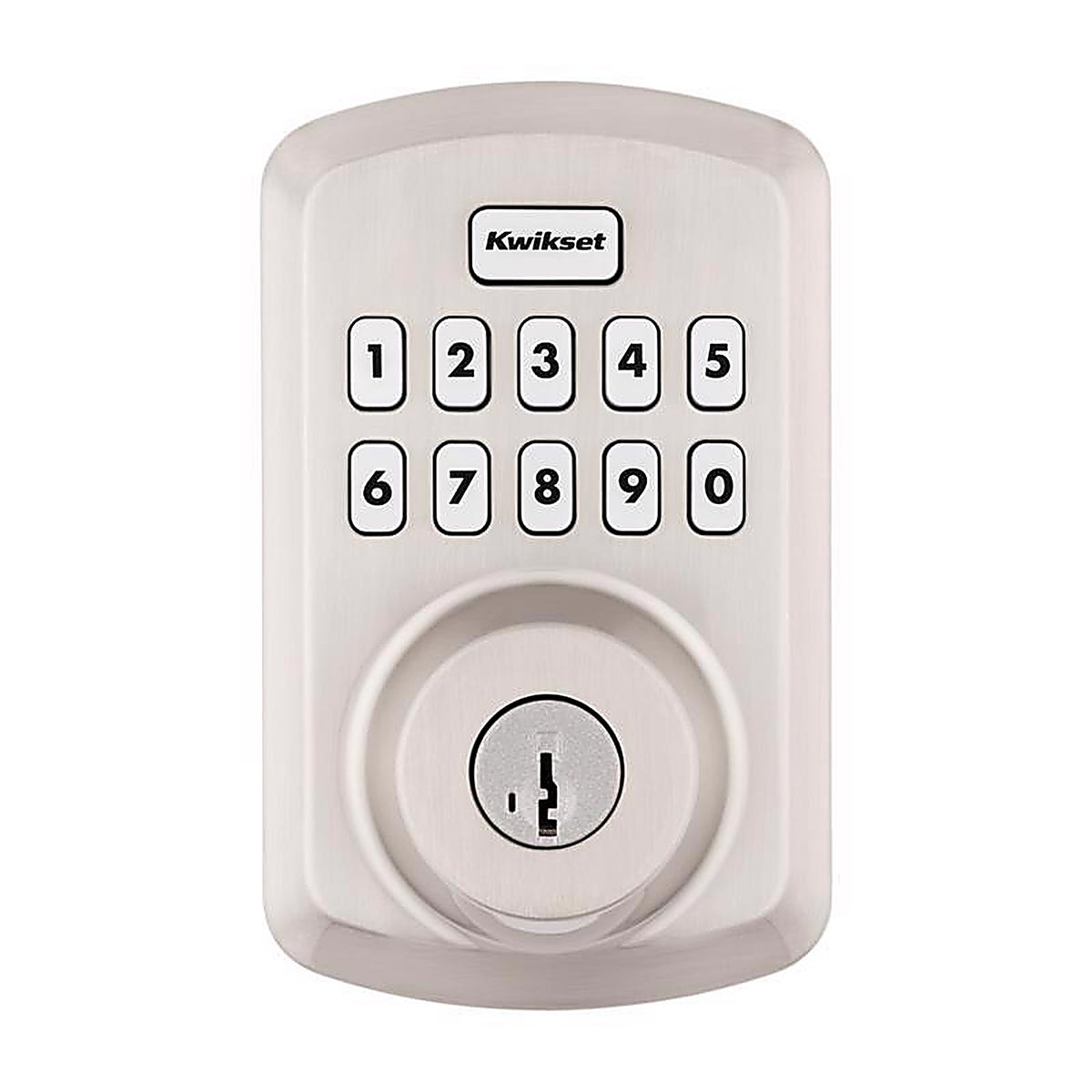 Kwikset - 992500-002 - Smartcode Satin Nickel Zinc Electronic Deadbolt
