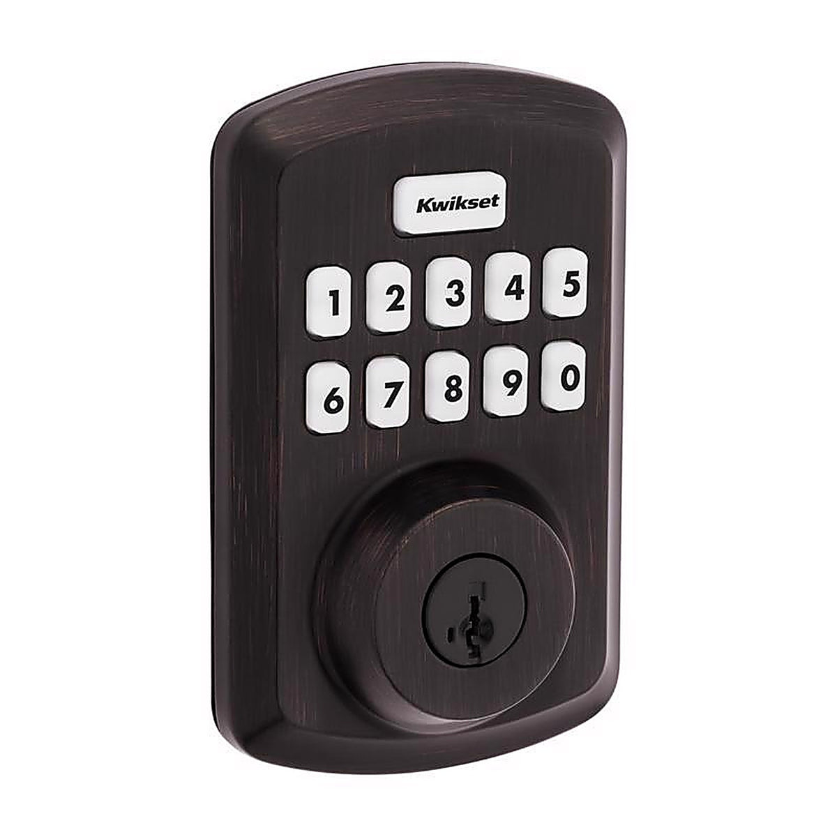 Kwikset - 992500-003 - Smartcode Venetian Bronze Zinc Electronic Deadbolt