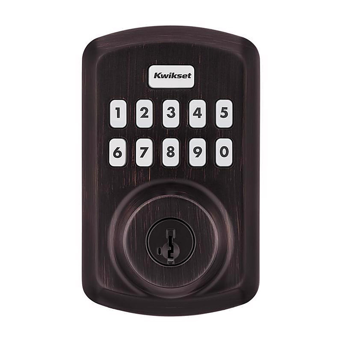 Kwikset - 992500-003 - Smartcode Venetian Bronze Zinc Electronic Deadbolt