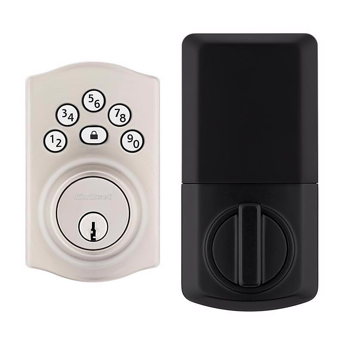 Kwikset - 992400-002 - Satin Nickel Metal Electronic Keypad Entry Lock
