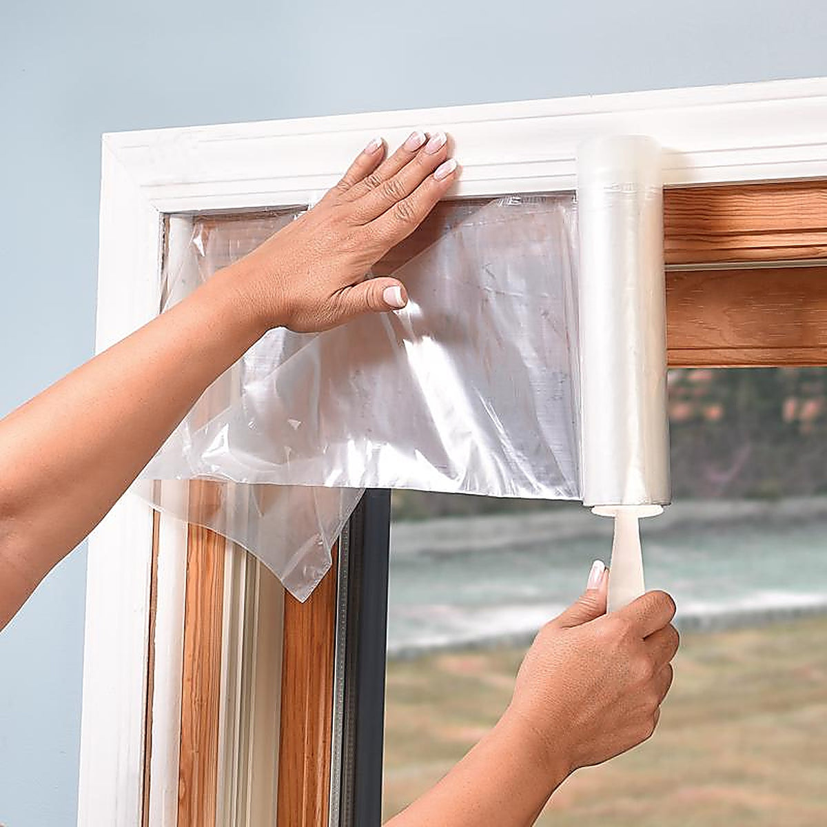 Frost King - EZ8336 - Ezroll Clear Indoor Window Film Insulator Kit 62 In. W X 126 In. L