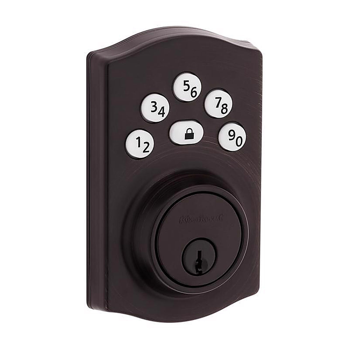 Kwikset - 992400-003 - Powerbolt Venetian Bronze Zinc Electronic Deadbolt