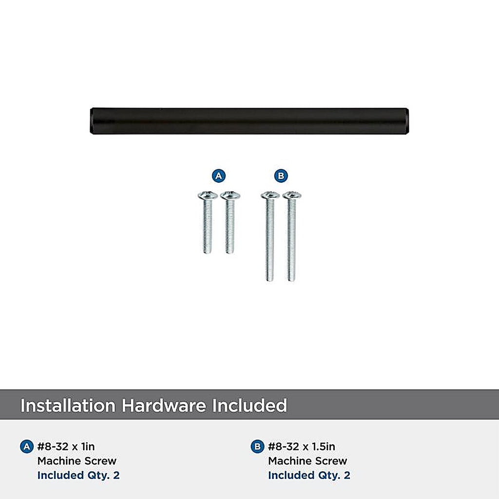 Amerock - BP40515BBR - Contemporary Bar Cabinet Pull 3 In. Black Bronze Black 1 Pack