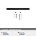Amerock - BP40515BBR - Contemporary Bar Cabinet Pull 3 In. Black Bronze Black 1 Pack