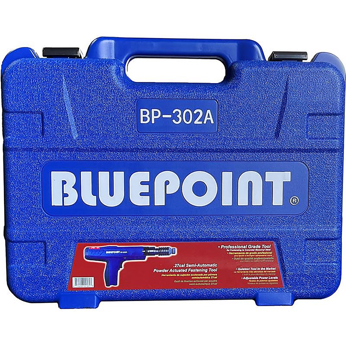 Blue Point - BP-302A - .300 In. D X 13-3/4 In. L Steel Flat Head Powder Actuated Tool 1 Box