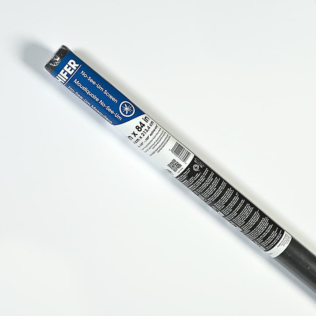 Phifer Wire - 3047306 - 36 In. W X 84 In. L Black Fiberglass Insect Screen Cloth