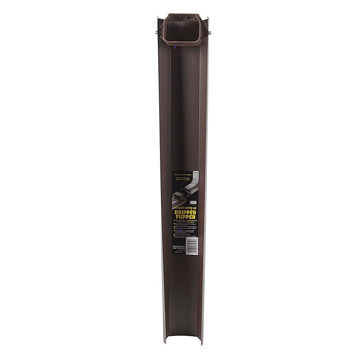 Amerimax 3703019 2.5 in. H x 4.5 in. W x 30 in. L Brown Vinyl Downspout Extension
