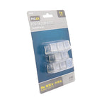 Projex - HPT-S1518-P - Gray 1 In. Push-On Polymer Chair Glide 8 Pack
