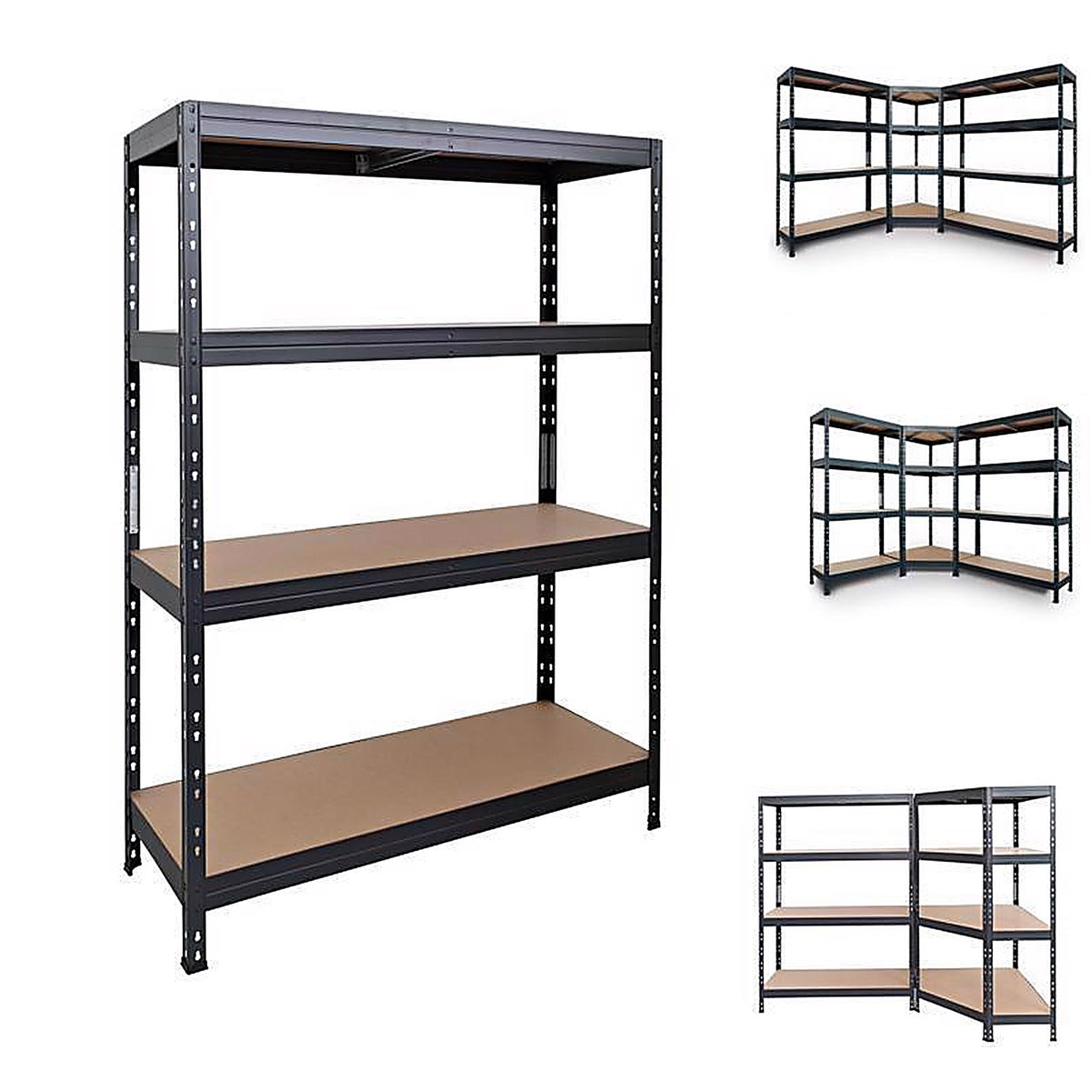 AR Shelving - 8586002703146 - Garage Series 71 In. H X 35.7 In. W X 18 In. D Metal Shelving Unit