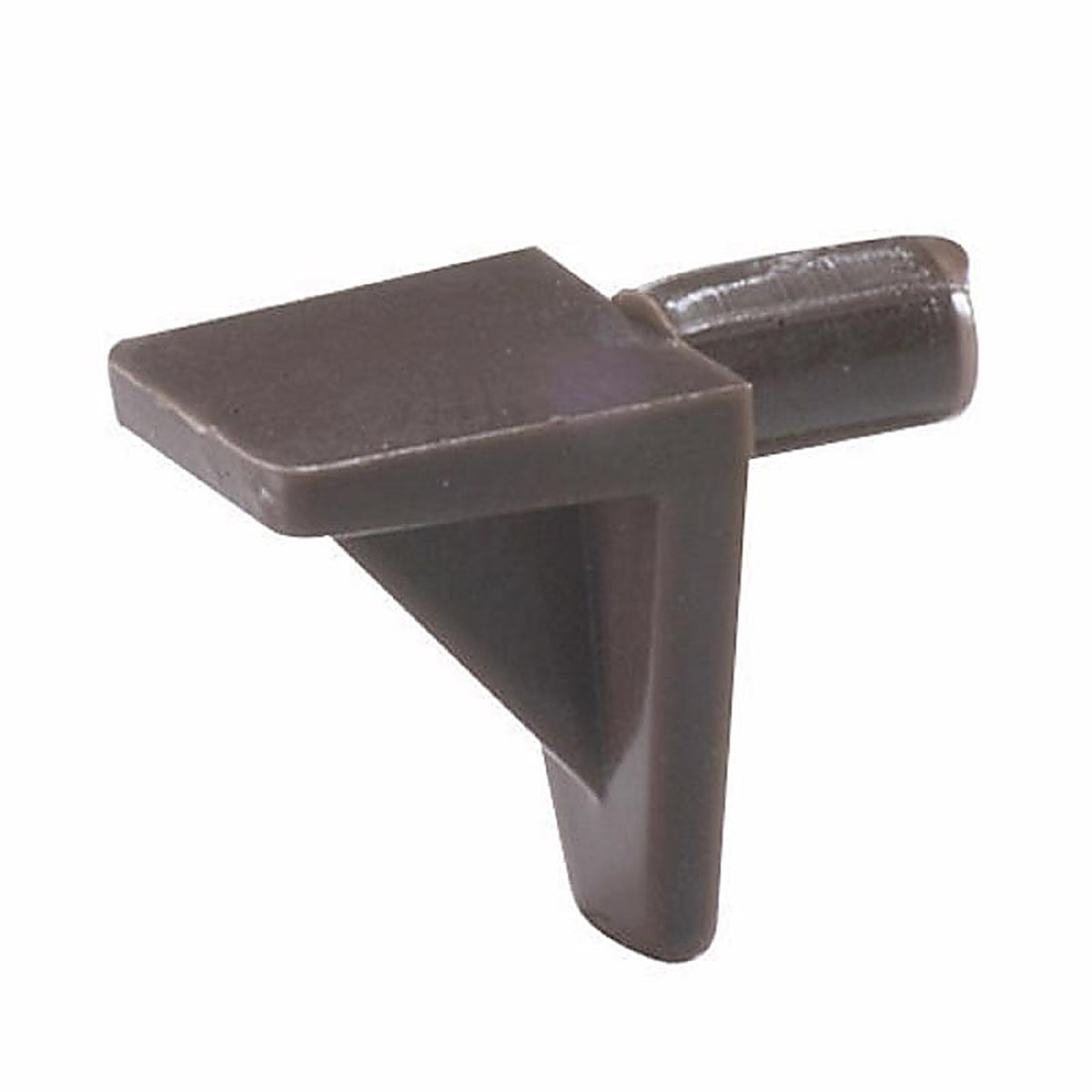 Onward - 1950BRR - 0.6 In. H X 0.39 In. W X .39 In. D Brown Plastic Shelf Clips