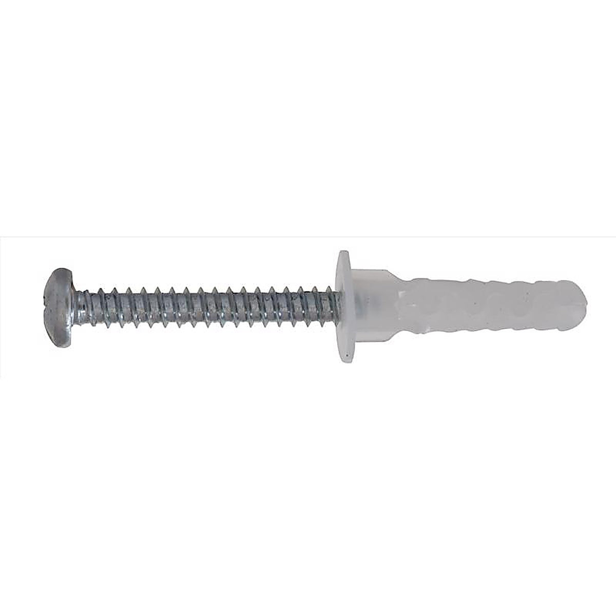 Hillman - 376485 - 1/4 In. D X 1-3/16 In. L Nylon Round Head Screw and Anchor 6 Piece