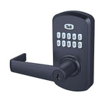 Tell - CL103931 - Matte Black Steel Electronic Keypad Entry Lock